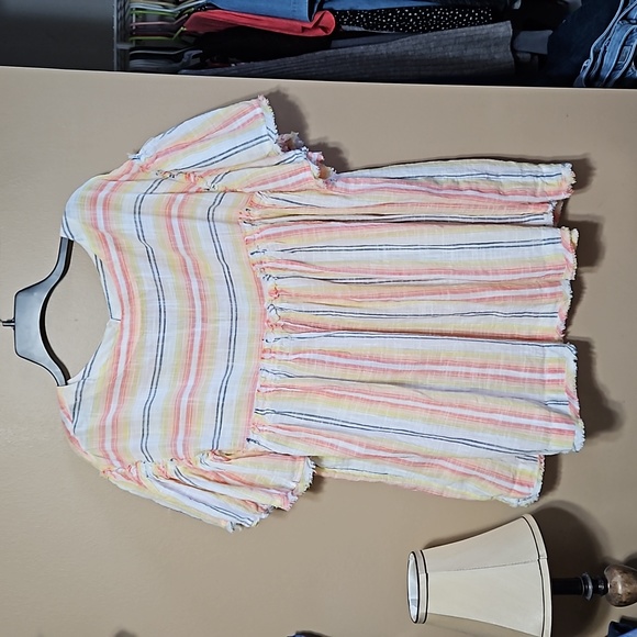 Free People Summer Nights Oversized Mini Dress - Picture 5 of 9